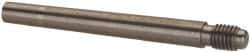 Value Collection - Size 4, 0.248" Large End Diam, Passivated Stainless Steel 1/4-28 Threaded Taper Pin - Grade 303, 18-8, 2 Pin Length - Top Tool & Supply