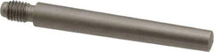 Value Collection - Size 5, 0.287" Large End Diam, Passivated Stainless Steel 1/4-28 Threaded Taper Pin - Grade 303, 18-8, 2 Pin Length - Top Tool & Supply