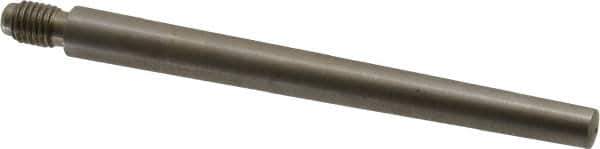 Value Collection - Size 5, 0.287" Large End Diam, Passivated Stainless Steel 1/4-28 Threaded Taper Pin - Grade 303, 18-8, 3 Pin Length - Top Tool & Supply