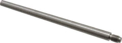 Value Collection - Size 5, 0.287" Large End Diam, Passivated Stainless Steel 1/4-28 Threaded Taper Pin - Grade 303, 18-8, 4 Pin Length - Top Tool & Supply