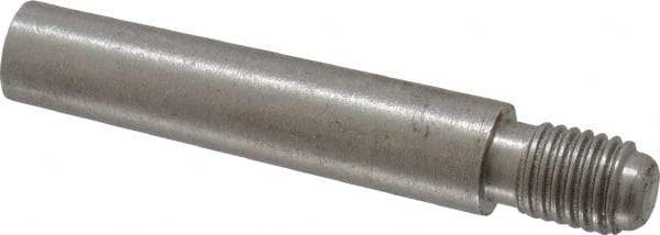 Value Collection - Size 6, 0.339" Large End Diam, Passivated Stainless Steel 5/16-24 Threaded Taper Pin - Grade 303, 18-8, 1-1/2 Pin Length - Top Tool & Supply