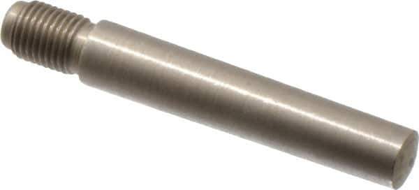 Value Collection - Size 7, 0.407" Large End Diam, Passivated Stainless Steel 3/8-24 Threaded Taper Pin - Grade 303, 18-8, 2 Pin Length - Top Tool & Supply