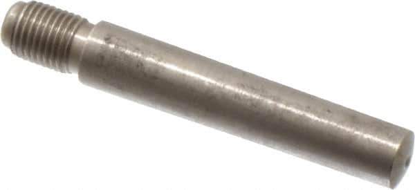 Value Collection - Size 7, 0.407" Large End Diam, Passivated Stainless Steel 3/8-24 Threaded Taper Pin - Grade 303, 18-8, 2-1/2 Pin Length - Top Tool & Supply