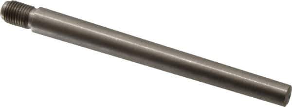 Value Collection - Size 7, 0.407" Large End Diam, Passivated Stainless Steel 3/8-24 Threaded Taper Pin - Grade 303, 18-8, 4 Pin Length - Top Tool & Supply