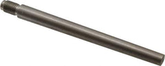 Value Collection - Size 8, 0.49" Large End Diam, Passivated Stainless Steel 7/16-20 Threaded Taper Pin - Grade 303, 18-8, 5 Pin Length - Top Tool & Supply