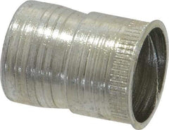 Marson - 3/8-16, 0.74" OAL, Thread-Sert Threaded Insert - 0.562" Hole Diam, 0.6" Head Diam, Steel - Top Tool & Supply