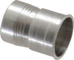 Marson - 1/4-20, 0.51" OAL, Thread-Sert Threaded Insert - 0.391" Hole Diam, 0.408" Head Diam, Aluminum - Top Tool & Supply