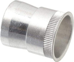 Marson - 5/16-18, 0.615" OAL, Thread-Sert Threaded Insert - 1/2" Hole Diam, 0.537" Head Diam, Aluminum - Top Tool & Supply