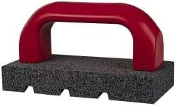 Norton - 20 Grit Silicon Carbide Rectangular Roughing Stone - Very Coarse Grade, 3" Wide x 6" Long x 1" Thick - Top Tool & Supply