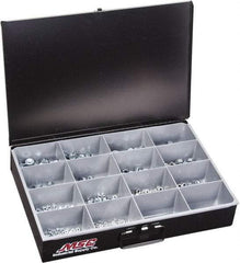 Value Collection - M4x0.7 to M16x2 Thread, 665 Piece Steel Nut Assortment - Grade 2 - Top Tool & Supply