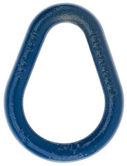 Campbell - Carbon Steel Pear Shape Sling Link - 3/8" Diameter, 1,600 Lb Load Limit - Top Tool & Supply