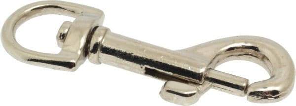 Value Collection - 2-1/4" Long Oval Swivel Eye Bolt Snap - Zinc Alloy with 1/4" Snap Opening - Top Tool & Supply