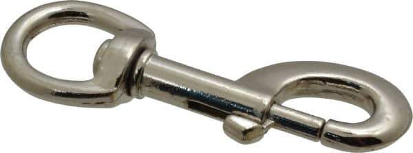 Value Collection - 3-3/8" Long Oval Swivel Eye Bolt Snap - Zinc Alloy with 5/16" Snap Opening - Top Tool & Supply