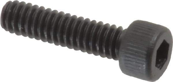 Unbrako - #5-40 UNC Hex Socket Drive, Socket Cap Screw - Alloy Steel, Black Oxide Finish, 1/2" Length Under Head - Top Tool & Supply