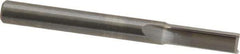 Onsrud - 1/4" Diam, 1/4" Shank Diam, 3/4" Length of Cut, 2 Flute Double Edge Straight Router Bit - 2-1/2" Overall Length, Right Hand Cut, Solid Carbide - Top Tool & Supply