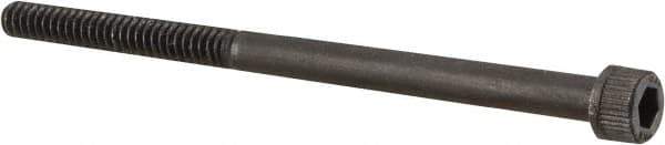 Unbrako - #10-24 UNC Hex Socket Drive, Socket Cap Screw - Alloy Steel, Black Oxide Finish, 3" Length Under Head - Top Tool & Supply