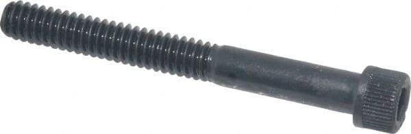 Unbrako - 1/4-20 UNC Hex Socket Drive, Socket Cap Screw - Alloy Steel, Black Oxide Finish, 2-1/4" Length Under Head - Top Tool & Supply