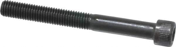 Unbrako - 1/4-28 UNF Hex Socket Drive, Socket Cap Screw - Alloy Steel, Black Oxide Finish, 2-1/4" Length Under Head - Top Tool & Supply