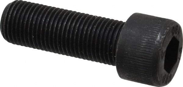 Unbrako - 1/2-20 UNF Hex Socket Drive, Socket Cap Screw - Alloy Steel, Black Oxide Finish, 1-1/2" Length Under Head - Top Tool & Supply