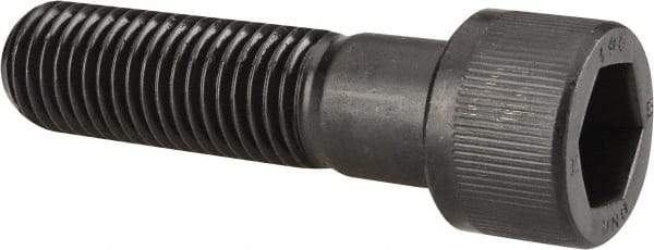 Unbrako - 7/8-9 UNC Hex Socket Drive, Socket Cap Screw - Alloy Steel, Black Oxide Finish, 3-1/4" Length Under Head - Top Tool & Supply