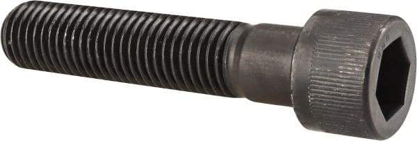 Unbrako - 7/8-9 UNC Hex Socket Drive, Socket Cap Screw - Alloy Steel, Black Oxide Finish, 4" Length Under Head - Top Tool & Supply