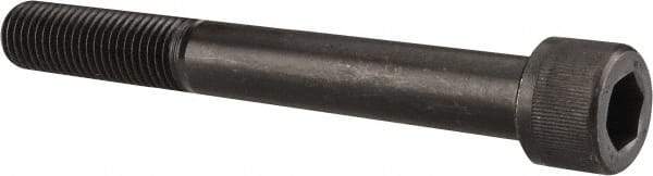 Unbrako - 1-8 UNC Hex Socket Drive, Socket Cap Screw - Alloy Steel, Black Oxide Finish, 8" Length Under Head - Top Tool & Supply