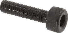 Unbrako - M3x0.50 Metric Coarse Hex Socket Drive, Socket Cap Screw - Grade 12.9 Alloy Steel, Black Oxide Finish, 12mm Length Under Head - Top Tool & Supply