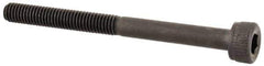 Unbrako - M3x0.50 Metric Coarse Hex Socket Drive, Socket Cap Screw - Grade 12.9 Alloy Steel, Black Oxide Finish, 35mm Length Under Head - Top Tool & Supply