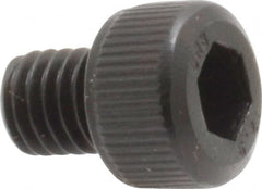 M5x0.80 6mm Length Under Head Hex Socket Drive Low Socket Cap Screw Grade 12.9 Alloy Steel, Black Oxide Finish, Metric