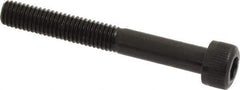 Unbrako - M5x0.80 Metric Coarse Hex Socket Drive, Socket Cap Screw - Grade 12.9 Alloy Steel, Black Oxide Finish, 40mm Length Under Head - Top Tool & Supply