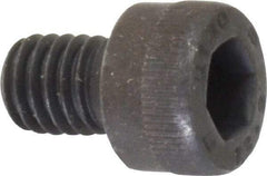 Unbrako - M6x1.00 Metric Coarse Hex Socket Drive, Socket Cap Screw - Grade 12.9 Alloy Steel, Black Oxide Finish, 8mm Length Under Head - Top Tool & Supply