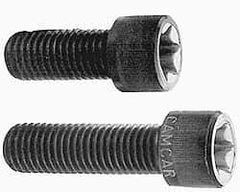 Camcar - 5/16-18 UNC Torx Plus Drive, Socket Cap Screw - Alloy Steel, Black Oxide Finish, Fully Threaded, 1-1/2" Length Under Head - Top Tool & Supply