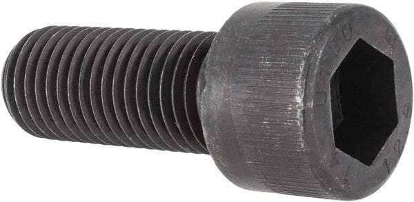 Unbrako - M20x2.50 Metric Coarse Hex Socket Drive, Socket Cap Screw - Grade 12.9 Alloy Steel, Black Oxide Finish, 50mm Length Under Head - Top Tool & Supply