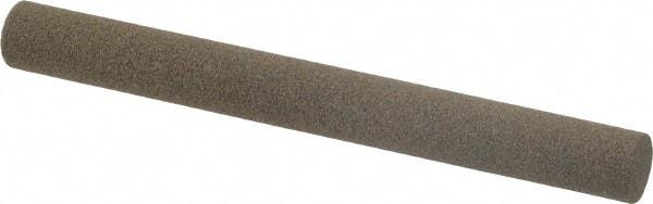 Norton - 4" Long x 3/8" Diam x 3/8" Thick, Aluminum Oxide Sharpening Stone - Round, Coarse Grade - Top Tool & Supply