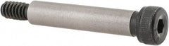 Unbrako - 1/4 x 1-1/4" Shoulder Diam x Length, #10-24, Shoulder Screw - 0.177 to 0.188" Head Height, 0.357 to 0.375" Head Diam, Grade 8 Alloy Steel, 1/8" Hex Socket Drive - Top Tool & Supply