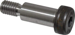 Unbrako - 1/2" Shoulder Diam x 1" Shoulder Length, 3/8-16 UNC, Hex Socket Shoulder Screw - 8 Alloy Steel, 0.729 to 3/4" Head Diam - Top Tool & Supply