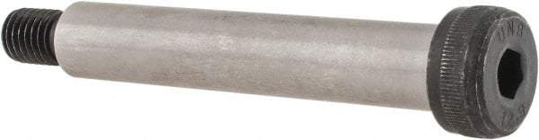 Unbrako - 16mm Shoulder Diam x 90mm Shoulder Length, M12x1.75 Metric Coarse, Hex Socket Shoulder Screw - 12.9 Alloy Steel, 11mm Head Height x 24mm Head Diam - Top Tool & Supply