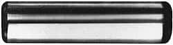 Made in USA - 6mm Diam x 24mm Pin Length Alloy Steel Standard Dowel Pin - Bright Finish, C 47-58 & C 60 (Surface) Hardness, 1 Beveled & 1 Rounded End - Top Tool & Supply