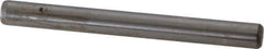 Unbrako - 1/4" Diam x 2-1/2" Pin Length Grade 8 Alloy Steel Oversized Dowel Pin - C 60 (Surface) & C 50-58 Hardness, 7,370 Lb Breaking Strength, 1 Beveled & 1 Rounded End - Top Tool & Supply