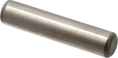 Unbrako - 3/8" Diam x 1-3/4" Pin Length Grade 8 Alloy Steel Oversized Dowel Pin - C 60 (Surface) & C 50-58 Hardness, 16,580 Lb Breaking Strength, 1 Beveled & 1 Rounded End - Top Tool & Supply