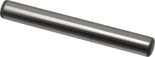 Unbrako - 3/8" Diam x 3" Pin Length Grade 8 Alloy Steel Oversized Dowel Pin - C 60 (Surface) & C 50-58 Hardness, 16,580 Lb Breaking Strength, 1 Beveled & 1 Rounded End - Top Tool & Supply