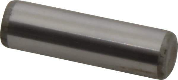 Unbrako - 7/16" Diam x 1-1/2" Pin Length Grade 8 Alloy Steel Oversized Dowel Pin - C 60 (Surface) & C 50-58 Hardness, 22,540 Lb Breaking Strength, 1 Beveled & 1 Rounded End - Top Tool & Supply