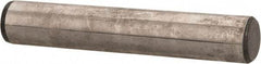 Unbrako - 7/16" Diam x 2-1/2" Pin Length Grade 8 Alloy Steel Oversized Dowel Pin - C 60 (Surface) & C 50-58 Hardness, 22,540 Lb Breaking Strength, 1 Beveled & 1 Rounded End - Top Tool & Supply