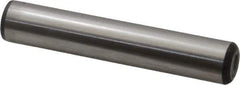 Unbrako - 5/8" Diam x 3-1/2" Pin Length Grade 8 Alloy Steel Oversized Dowel Pin - C 60 (Surface) & C 50-58 Hardness, 46,020 Lb Breaking Strength, 1 Beveled & 1 Rounded End - Top Tool & Supply