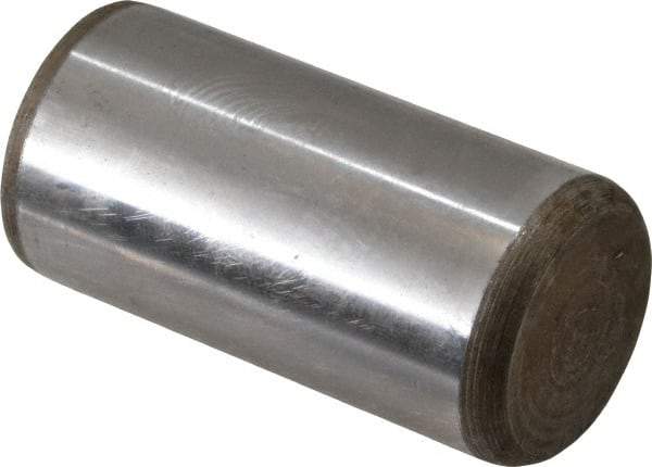 Unbrako - 1" Diam x 2" Pin Length Grade 8 Alloy Steel Oversized Dowel Pin - C 60 (Surface) & C 50-58 Hardness, 117,810 Lb Breaking Strength, 1 Beveled & 1 Rounded End - Top Tool & Supply