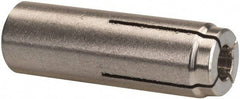 Powers Fasteners - 1/2" Diam, 5/8" Drill, 2-1/4" Min Embedment Drop-In Concrete Anchor - 303 Stainless Steel, 13/16" Thread Length - Top Tool & Supply