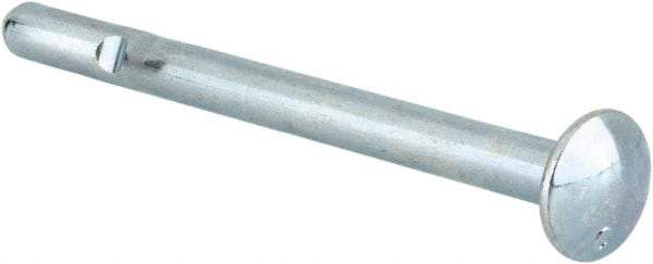 Powers Fasteners - 3/16" Diam, 3/16" Drill, 2-1/2" OAL, 1-1/4" Min Embedment Split-Drive Concrete Anchor - Grade 8.2 Steel, Zinc-Plated Finish, Mushroom Head - Top Tool & Supply