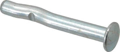 Powers Fasteners - 1/2" Diam, 1/2" Drill, 4" OAL, Split-Drive Concrete Anchor - Grade 8.2 Steel, Zinc-Plated Finish, Mushroom Head - Top Tool & Supply