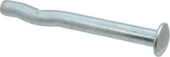 Powers Fasteners - 1/2" Diam, 1/2" Drill, 5" OAL, Split-Drive Concrete Anchor - Grade 8.2 Steel, Zinc-Plated Finish, Mushroom Head - Top Tool & Supply