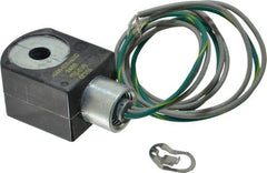 Parker - 24 Volt, 18 Coil Lead Length, Class F, Solenoid Coil - 6.0 Watt, NEMA 4X Enclosure, Use with Parker Skinner Gold Ring Series Valves - Top Tool & Supply